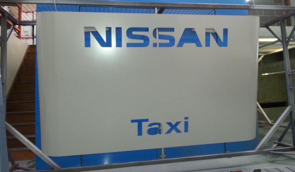 Nissan motors sign